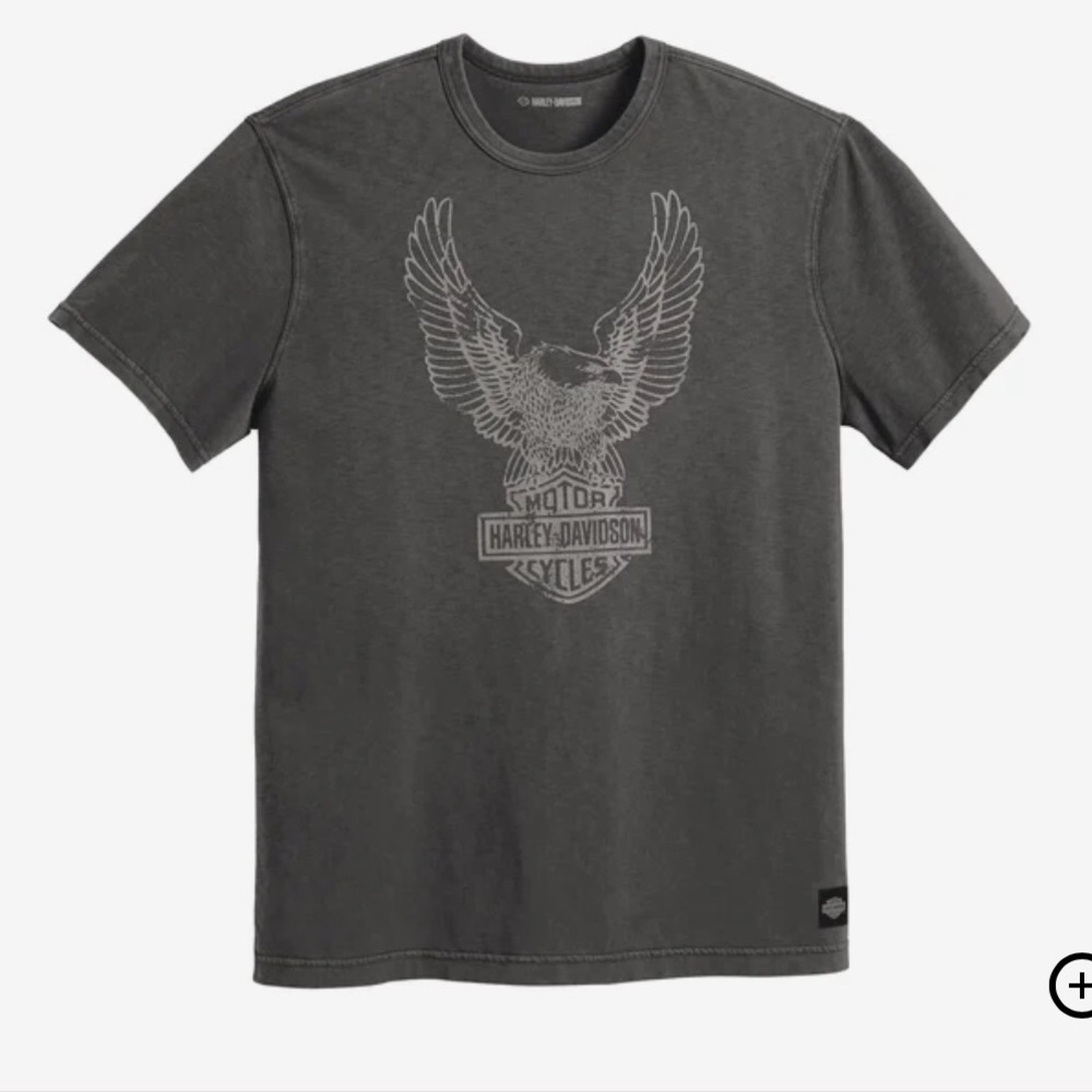 Harley Davidson mens eagle military tee